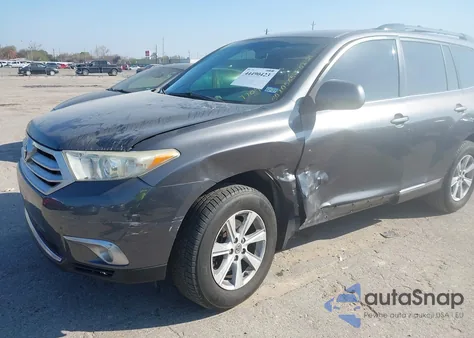 2012 Toyota Highlander Se z USA, uszkodzony, nr VIN 5TDZK3EH8CS077704